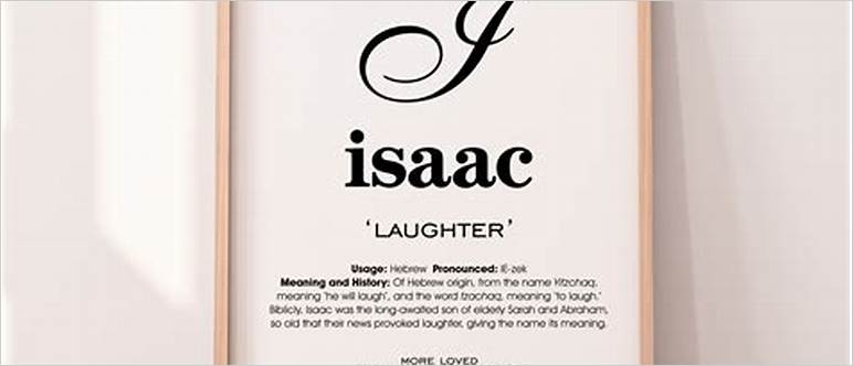 What does issac mean